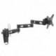 Suptek Lockable RV TV Wall Mount for Most 13-24” LED, LCD, OLED and Flat Screen TVs on Motor Home Camper Truck Trailer with Swivel/Tilt/Extension Arms up to VESA 100x100mm and 33lbs MA2790-3