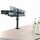 Suptek Fully Adjustable Triple Arm Three LCD LED Monitor Desk Stand Mount Bracket for 13"-27" Screens Max VESA 100x100 MD6463  UPC: 739450799430 