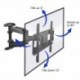 suptek Articulating Full Motion TV Wall Mount Bracket for 32"-75" LED LCD Plasma TVs up to 165 lbs with VESA up to 600x400 mm MA80A(EAN:0739450799638)