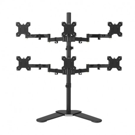 Suptek Hex Arm LCD LED Monitor Stand Desk Mount Bracket Heavy Duty & Fully Adjustable 6 Screens up to 27'' Max VESA 100x100 Suptek ML68126(EAN:0739450799492)