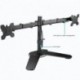 Suptek Fully Adjustable Dual  Monitor Stand Desk Mount Bracket for 13"-27" Screens  Swivel Arm - Max VESA 100x100 ML6442 (EAN: 0739450799539)