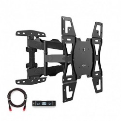 Suptek Articulating Full Motion Tv Wall Mount For 32''-55'' LED LCD Plasma TVs VESA Standard Up To 400x400mm,100 lbs Weight Capacity MA52（EAN: 0739450799287）