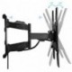 Suptek Articulating Full Motion Tv Wall Mount For 32''-55'' LED LCD Plasma TVs VESA Standard Up To 400x400mm,100 lbs Weight Capacity MA52（EAN: 0739450799287）