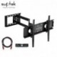 Suptek Articulating TV Mount for 26"-50" TV with VESA up to 400x400 Full Motion with HDMI Cable & Bubble Level MA109S (EAN: 0739450799263)