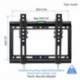 Suptek Tilt TV Wall Bracket Mount for 14-32" TVs including LED, LCD and Plasma Flat Screens Magnetic Bubble Level MT3202 z