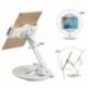 Suptek Tablet Holder Adjustable Table Stand Desktop Stand for Tablets & Tablet Smartphone up to 12.9 Inch fits Kitchen, Bedside, Office YF108DW (EAN: 0739450799782)
