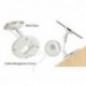 Suptek Tablet Holder Adjustable Table Stand Desktop Stand for Tablets & Tablet Smartphone up to 12.9 Inch fits Kitchen, Bedside, Office YF108DW (EAN: 0739450799782)