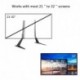 Suptek Universal TV Stand for Most 21-32 Inch LCD LED Flat Screen TV VESA up to 300 x 600mm Capacity 30kg ML1732 （ EAN: 0739450799997）