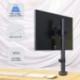 Suptek Single LED LCD Monitor Desk Mount for 1 / One Screen up to 27 inch Heavy Duty Adjustable Stand (MD6401)