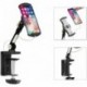 suptek Aluminum Tablet Desk Mount 360° Flexible Cell Phone Holder Stand for iPad, iPhone, Samsung, Asus and More 4.7-11 inch Devices, Good for Bed, Kitchen, Office (YF108B)