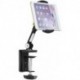 suptek Aluminum Tablet Desk Mount 360° Flexible Cell Phone Holder Stand for iPad, iPhone, Samsung, Asus and More 4.7-11 inch Devices, Good for Bed, Kitchen, Office (YF108B)