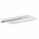 Suptek 16.9"x5.7" Clear Acrylic Tilted Computer Keyboard Stand for Easy Ergonomic Typing, Keyboard Tray Holder Silicone Anti-Slip Case for Office Desk, Home, School, A001