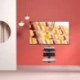 Suptek Glass TV Wall Mount with DVD Shelf and PS4 Support, 3-Tier CS303