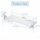suptek Keyboard Tray Under Desk Pull Out with C Clamp Mount, Computer Keyboard & Mouse Tray, 25.6 (30 Including Clamps) x 11.8 inch Slide-Out Platform Computer Drawer for Typing, White, DSF1W