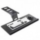 Suptek Keyboard Tray Under Desk Height Adjustable Ergonomic Sliding Keyboard and Mouse Tray, 25”x9.8”, DSF5