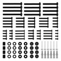 Suptek Universal TV Mounting Hardware Kit Set Includes TV Screws and Anchors M4 M5 M6 M8 TV Screws and Spacer Fit Most TVs up to 80 inch