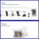 Suptek Universal TV Mounting Hardware Kit Set Includes TV Screws and Anchors M4 M5 M6 M8 TV Screws and Spacer Fit Most TVs up to 80 inch