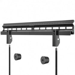 Suptek Studless TV Wall Mount for Most 32-75 Inch TVs up to 132 lbs, Low Profile No Drill TV Mount, Drywall TV Bracket with Max VESA 600x400mm, No Stud, No Drill, Easy Install, MF8M, Black