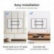 Suptek Tilt TV Wall Mount for Most 26-60 inch LED, LCD and Plasma TV, Max 400x400mm VESA and 99lbs Load Capacity, Fits Studs 16" Apart, Low Profile