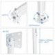 suptek 49inch Extended Mini Projector Ceiling Mount Adjustable Wall Mount with Thread Adapters for Projector DVR Camera (PR05LMINIW)