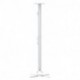 suptek White Projector Ceiling Mount Bracket Fits Flat or Sloped Ceiling Height Adjustable with Extendable Length 30.7-49.21inch,for LCD/DLP Projectors,White (PR05LW)