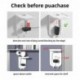 Suptek Wall Outlet Shelf 2 Pack,Home Wall Shelf Organizer for Outlets,Perfect for Bathroom, Kitchen, Bedrooms,Hold Cell Phone,Speaker up to 20lbs,With Cable Management and Detachable Hooks,White(S3W2)
