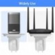 suptek Large Wall Outlet Shelf,Home Wall Shelf Organizer for Outlets,Perfect for Bathroom Kitchen,Bedrooms,Ideal for Cell Phone Speaker up to 20lbs,with Cable Management and Detachable Hooks (S3XLW)