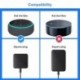 suptek Wall Mount Holder for Echo Dot 3rd Gen, Outlet Wall Mount Stand for Alexa, with Built-in Cable Management, Wall Screw or Stick-on Option, S5B