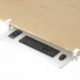 suptek Large Keyboard Tray Under Desk Pull Out with C Clamp Mount, Computer Keyboard & Mouse Tray, 34 (38 Including Clamps) x 11.8 inch Slide-Out Platform Computer Drawer for Typing, White, DSF1LW