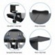 suptek Large Keyboard Tray Under Desk Pull Out with C Clamp Mount, Computer Keyboard & Mouse Tray, 34 (38 Including Clamps) x 11.8 inch Slide-Out Platform Computer Drawer for Typing, Black, DSF1LB