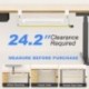 suptek Small Keyboard Tray Under Desk Pull Out with C Clamp Mount, Computer Keyboard & Mouse Tray, 20 (24.2 Including Clamps) x 11.8 inch Slide-Out Platform Computer Drawer for Typing, White, DSF1SW
