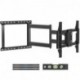 Suptek 40Inch Extension Full Motion Long Arm TV Wall Mount for 42-85 Inch TVs, Swivel & Tilt, Supports Max VESA 600x400mm, 155 lbs Load Capacity, Compatible with 16”, 18” Studs, MA90A