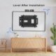 Suptek 40Inch Extension Full Motion Long Arm TV Wall Mount for 42-85 Inch TVs, Swivel & Tilt, Supports Max VESA 600x400mm, 155 lbs Load Capacity, Compatible with 16”, 18” Studs, MA90A