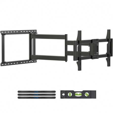 Suptek 40 Inch Extension Full Motion Long Arm TV Wall Mount for 42-90 Inch TVs, Swivel & Tilt, Supports Max VESA 800x400mm, 155 lbs Load Capacity, Compatible with 16”, 18”, 24” Studs, MA90AL