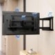 Suptek 40 Inch Extension Full Motion Long Arm TV Wall Mount for 42-90 Inch TVs, Swivel & Tilt, Supports Max VESA 800x400mm, 155 lbs Load Capacity, Compatible with 16”, 18”, 24” Studs, MA90AL