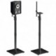 Suptek 34.1”-44.7“ Height Adjustable Speaker Stands Set of 2 Bookshelf Speaker Stand Pair for Universal Satellite Speakers, for Bose Polk JBL Sony Yamaha - 22 lbs Capacity per Stand, SFM001