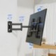 Suptek Corner TV Wall Mount for Most 32"-70" TVs, Full Motion Long Arm TV Mount 30 inch Extension Articulating Wall Mount Bracket Max VESA 600x400mm, Smoothly Extendable, Holds up to 99 lbs MA1075S