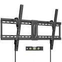 Suptek Tilt TV Wall Mount Bracket for Most 42-90 inch TV, Universal Mount with Max 800x400mm VESA and 154lbs Loading Capacity, Fits Studs 16” 18“ 24" Apart, Low Profile with Bubble Level (MT5084)
