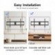 Suptek Tilt TV Wall Mount Bracket for Most 42-90 inch TV, Universal Mount with Max 800x400mm VESA and 154lbs Loading Capacity, Fits Studs 16” 18“ 24" Apart, Low Profile with Bubble Level (MT5084)