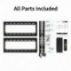 Suptek Tilt TV Wall Mount Bracket for Most 42-90 inch TV, Universal Mount with Max 800x400mm VESA and 154lbs Loading Capacity, Fits Studs 16” 18“ 24" Apart, Low Profile with Bubble Level (MT5084)