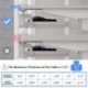 suptek Keyboard Tray Under Desk Pull Out with C Clamp Mount, Computer Keyboard & Mouse Tray, 25.6 (30 Including Clamps) x 11.8 inch Slide-Out Platform Computer Drawer for Typing, Carbon White, DSF1DJW