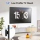 Suptek Slim TV Wall Mount, Tilt and Rotation, for Most 15-30 inch LED/LCD/OLED/Plasma Flat & Curved TV up to 33lbs with VESA 100 x 100mm 75 x 75mm, Vesa Wall Mount D13F