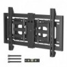 Suptek Ultra Slim Full Motion TV Wall Mount for 37-82 inch TVs, 1.3" Thin Low Profile Bracket, Dual Swivel Articulating Tilt, 6 Arms, Max VESA 600x400mm, Supports Up to 132lbs, Fits 24” Studs, MAUS01B