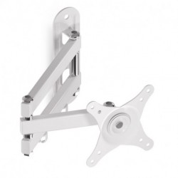 Suptek TV Wall Mount Swivel Tilt Rotation Full Motion Adjustable Articulating for Most 15-32 inch LED, LCD Monitor Wall Mount VESA 75,100, White (MA2720W)