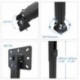 suptek Extended Mini Projector Ceiling Mount Adjustable Wall Mount with Thread Adapters for Projector DVR Camera, Max 21inch (PR05MINIB)