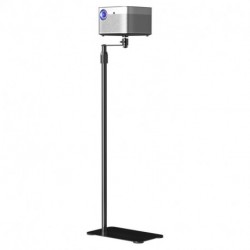 suptek Projector Stand Against Wall Hidden Stand, 360°Swivel, Height Adjustable, Mini Projector Mount Bracket, Compatible with Home Office Video Vlog DVR Camera, PR001FP