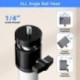 suptek Projector Stand 360°Swivel, Height Adjustable 36.6-48.8inch, Mini Projector Mount Bracket, Compatible with Home Office Video Vlog DVR Camera, PR001FW