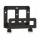 suptek Adjustable Wall Mount for Cable Boxes, Modems, Media Players, DVD Players & Game Consoles (PS3, PS4, Xbox One, Switch) - Compatible with Small and Wide Devices, ZJJ007B