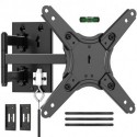 Suptek Lockable RV TV Mount for 13-43 Inch TVs | Full Motion Locking Wall Mount for Camper, Trailer, Motorhome, Boat, Truck, Indoor and Outdoor, VESA 200mm, Supports 44lbs, Model MA1342