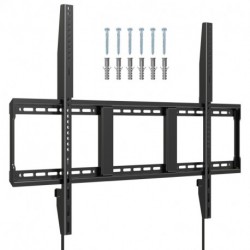 Suptek Heavy Duty Fixed TV Wall Mount for 55-100" TVs – 265Lbs, Fits 3 Studs of 16" and 2 Studs of 18" or 24", VESA 900x600mm, Low Profile for LED/OLED/LCD, MF9